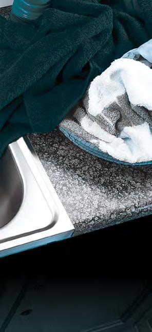 LAUNDRY PRODUCTS Laundries are subject to heavy usage and a comprehensive range of products are available to meet the criteria of aesthetics, functionality and application.