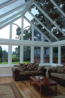 classic The simple lines of this gable conservatory are perfect addition to property.