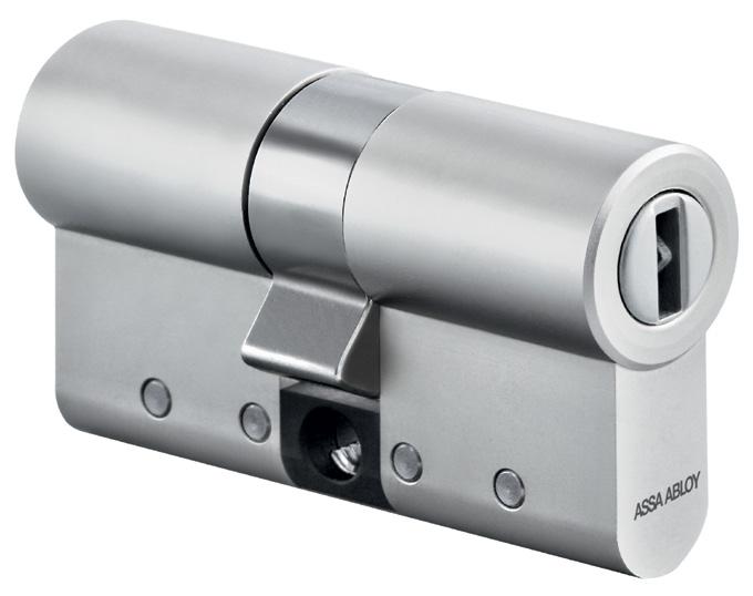 7 ecliq Cam lock ecliq Euro cylinders ASSA ABLOY ecliq half Euro cylinders are available in a standard length of 30mm (with a total