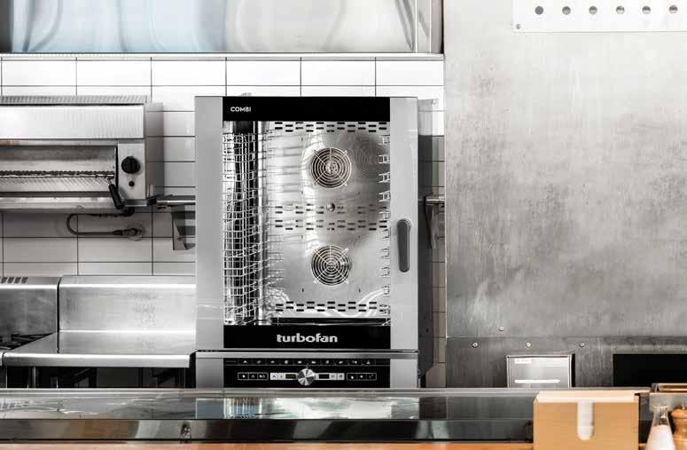 STAY IN TOUCH Safe-Touch vented oven doors feature low-emissivity heat reflective coated inner glass that limits heat absorption and the amount of heat being transferred to the outer surface of the