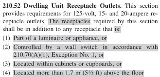 Answers to the Questions Mark J. Blackburn, P.E., CFPS February, 2016 Question 1 Are there any policies regarding outlets that contain USB ports?