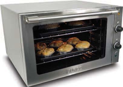 commercial environment Fixed grill offering an additional mode of cooking Easy to clean