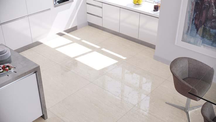 allied to the resistance of porcelain tile.