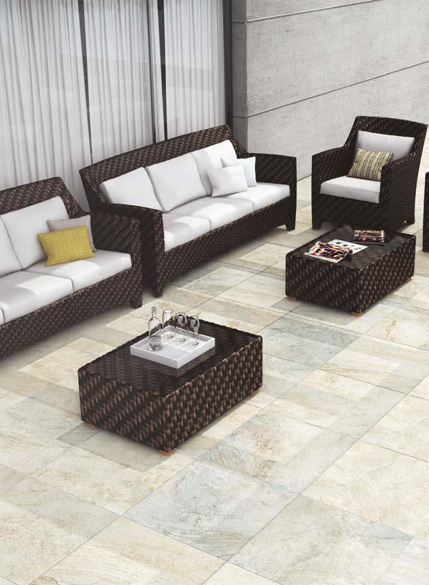 SAHARA HD With rustic aspect, it reproduces faithfully the Sandstone, making external