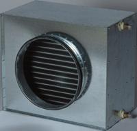 7 ACCESSORIES - THE UNIT Reheat coil for water The reheat coil is designed for installation in the supply air duct.