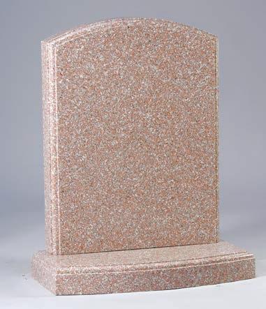 Granite Lawn Granite Headstones are designed for a lawn section in a cemetery where only a headstone and base are allowed. GH05 All Polished Star Galaxy.