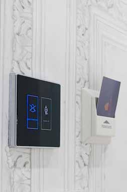Related systems: DND & ECU Do-not-disturb systems The electronic Do not disturb systems have been developed as an advanced substitute for traditional door hangers in hotels.