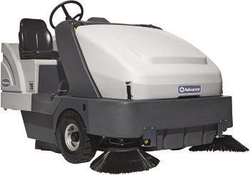 Productivity is then increased by up to 71% compared with conventional sweepers that control dust only at the main broom.