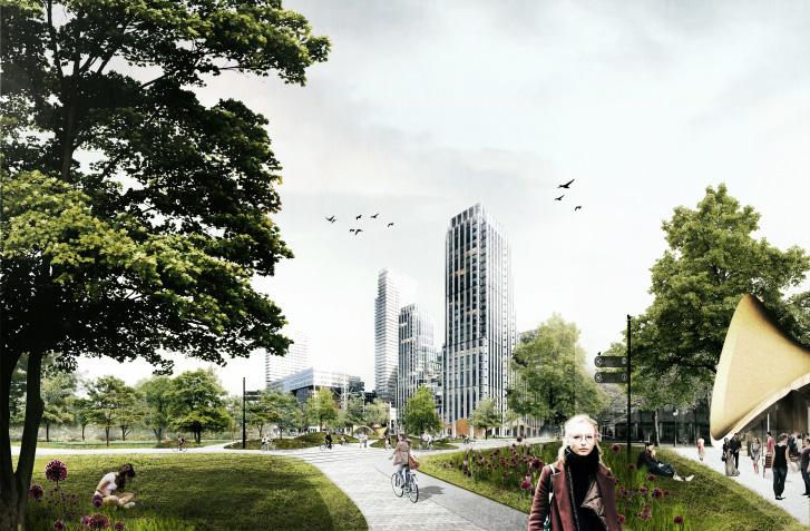 THE GREEN ENTRANCE FOR A CITY WITH STYLE The Hague (NL) Design: DELVA Landscape Architects / Urbanism In collaboration with: Ingenieursbureau Den Haag Size: 36 hectares Commissioner: Municipality of