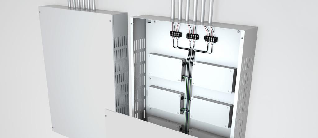 IMPROVE ACCESSIBILITY STRE AMLINE M AINTENANCE The Ultrasuite meets all ASHRAE 170 requirements for cleanability with flush mounted, stainless steel