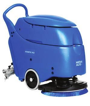 PRODUCT FACTS The SCRUBTEC 453 has been designed to scrub & dry without any fuss. This is pure cleaning efficiency packed into a simple machine focusing 100% on helping you to get the job done.