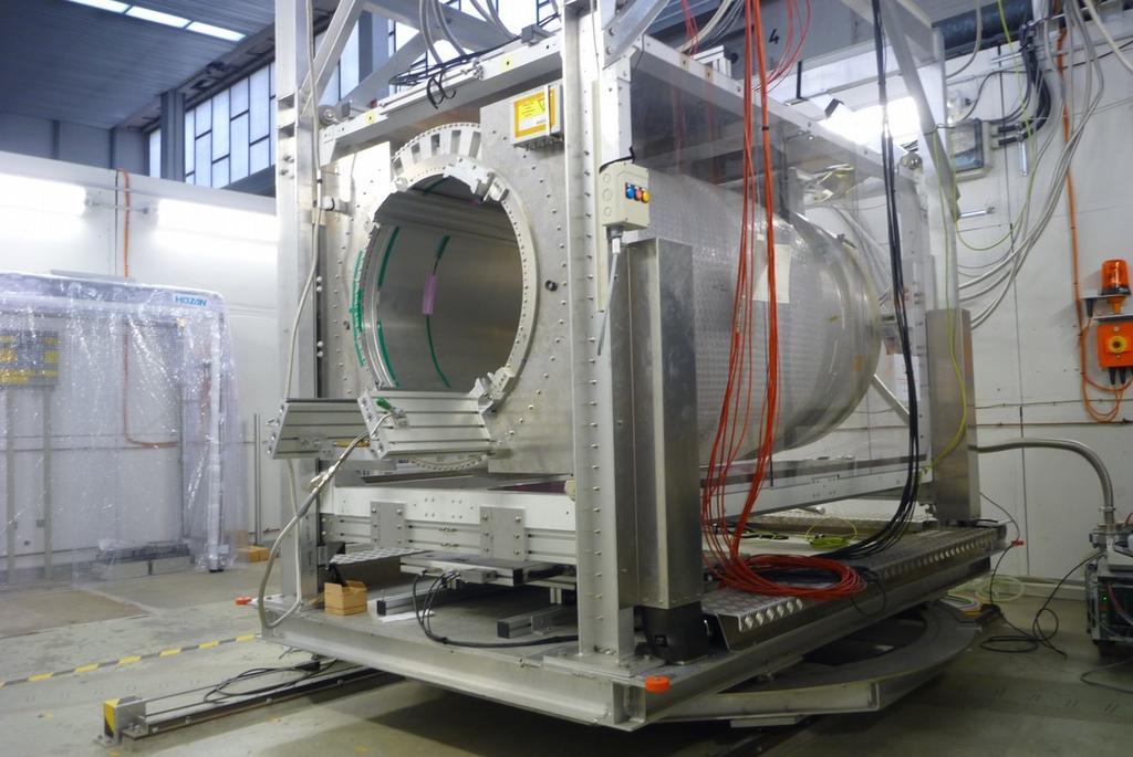 DESY II facility offers 3 beam lines with 1-6 GeV electrons