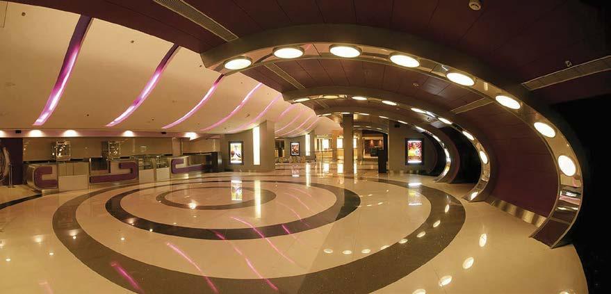The firm also specializes in restoration and renovation of cinema theatres, and conversion of large single cinema theatres into multi-screen cinemas.