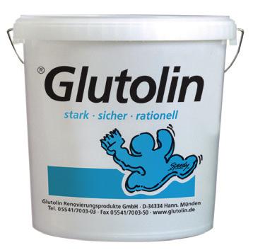 solvent-free strong removing power and high penetration property 250 ml, 1 l, 5 l 250 ml = up to 100 m 2 Glutolin TFX Wallpaper Fixation for almost all types of