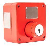 Push buttons Flameproof - Ex d IIB+H2 - Zones 1 & 2, 21 & 22 Glass-reinforced polyester - PB135 series This manual call point push button type is designed for corrosive environments and dedicated for
