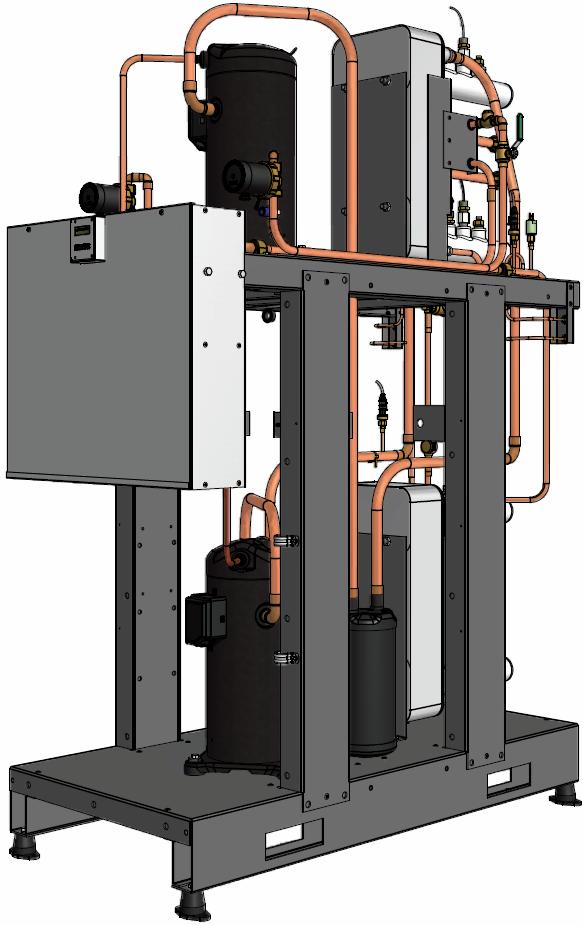 ENGINEERING SPECIFICATIONS W-150-H-P-*D-PP Vertical Dual Refrigeration Circuit Scroll Compressors