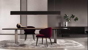 MORGAN COLLECTION Morgan is based on the traditional refectory table, very popular in Italy, that can be traced back to a concept of simplicity and sleek lines.