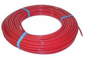 Pex Pipe Oxygen Barrier Pex Pex Pipe Color Part Number/Roll 1/2 Red (600/1000 ft rolls) 527P018/527P015 3/4 Red (500 ft rolls) 527P045 1 Red (500 ft rolls) 527P034 Pex Fittings Part Number Fitting