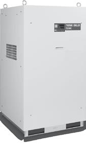 Cooling capacity 100 10 kw 150 15 kw Specifications Thermo-chiller Standard Type Water-cooled 200 V Type Series HRS100/150 Note 1) Use a 15% ethylene glycol aqueous solution if operating in a place