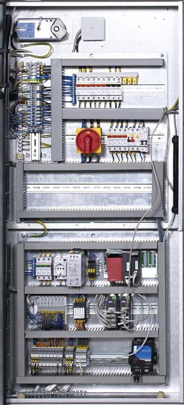 Control and monitoring of air flows takes place via the Air handling module s hand-held terminal or web page. Control panel TELLUS' control panel comprises a 6.