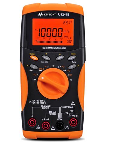For more detailed information, please refer to the Keysight U1241B and U1242B Handheld Digital Multimeter User s and Service Guide on Keysight website (www.keysight.