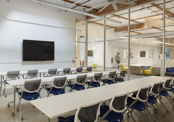 Conference rooms are often designed for more