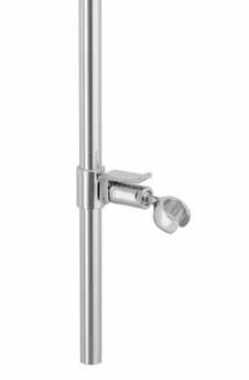 2 4 L Length of existing sliding wall bar A Projection D Diameter of shower head H Room height X Installation height Z Depth of shower tray 2 3 Water-bearing sliding wall bar More information on