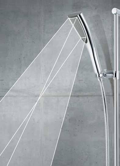KWC ELY is the ultimate in style, dynamism and elegance, bringing a whole new dimension to the concept of design in showering.
