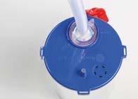 Place filter on to the suction port of the R54500 or R54509 Chest Drainage bottle. 7.