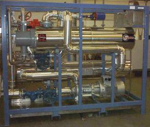 50 kw Air-Cooled condenser Vulcatherm Heating / Cooling Thermal fluid :