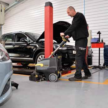 2 Wet & dry vacuum cleaners Ideal for picking up spillages and water brought in by vehicles.