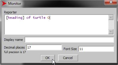 this query will be shown in the textfield of the