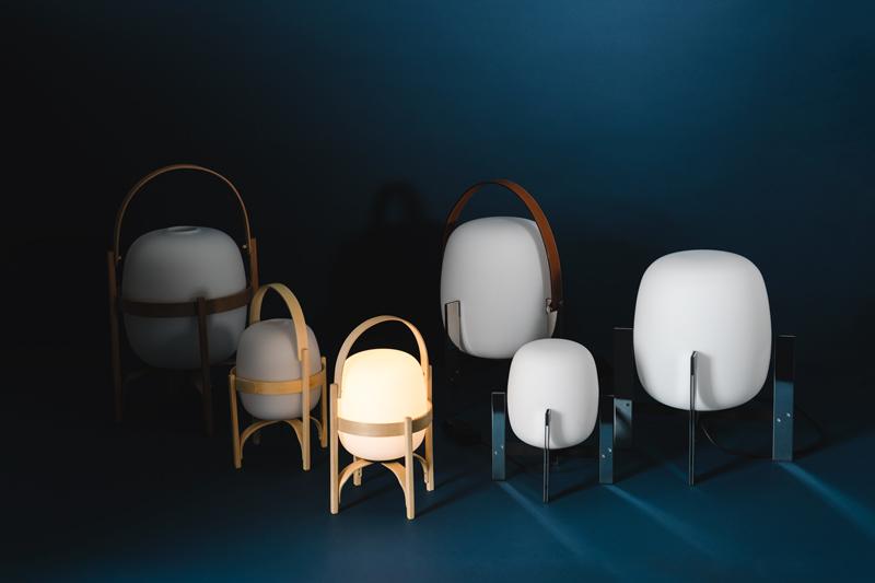 Cestita Batería Miguel Milá 2017 Santa & Cole is presenting the wireless adaptation of the iconic Cesta family designed by Spanish master Miguel Milá: the small rechargeable Cestita table lamp.