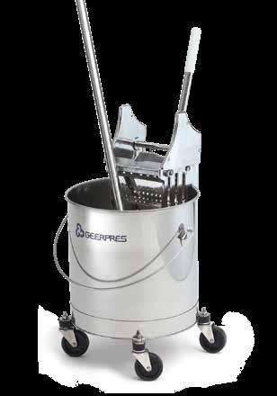 CLEANROOM/CRITICAL ENVIRONMENT (CE) MODEL #2647 Extends 16"-23" Autoclavable MODEL #2621 Royal-Prince Wringer MODEL #2601 8-gallon Round Bucket on 2" Casters MODEL #2646 Autoclavable MODEL #2640