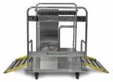 PROJECT TROLLEY / CASINO CART PROJECT TROLLEY WITH FLIP-UP ACCESS RAMPS Keep your healthcare environment