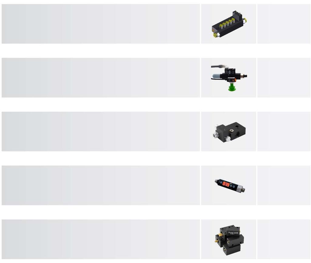 Content MULTI-CIRCUIT Ejectors Independent vacuum circuits and common blow-off.