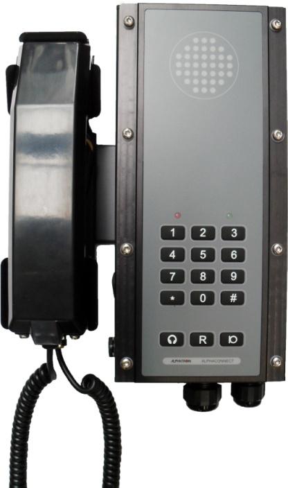 and ECR P220 IP 65 heavy duty telephone