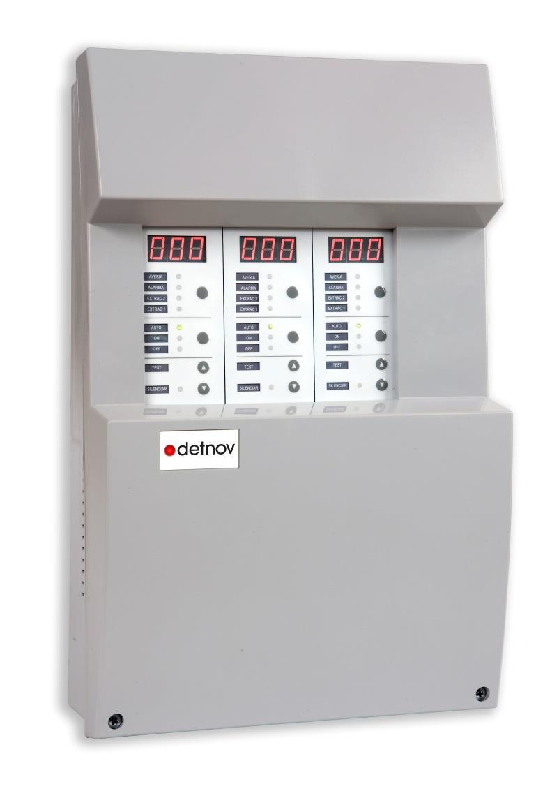 CO detection panels Expandable up to 3 zones 32 detectors per zone 2 wires without polarity 2