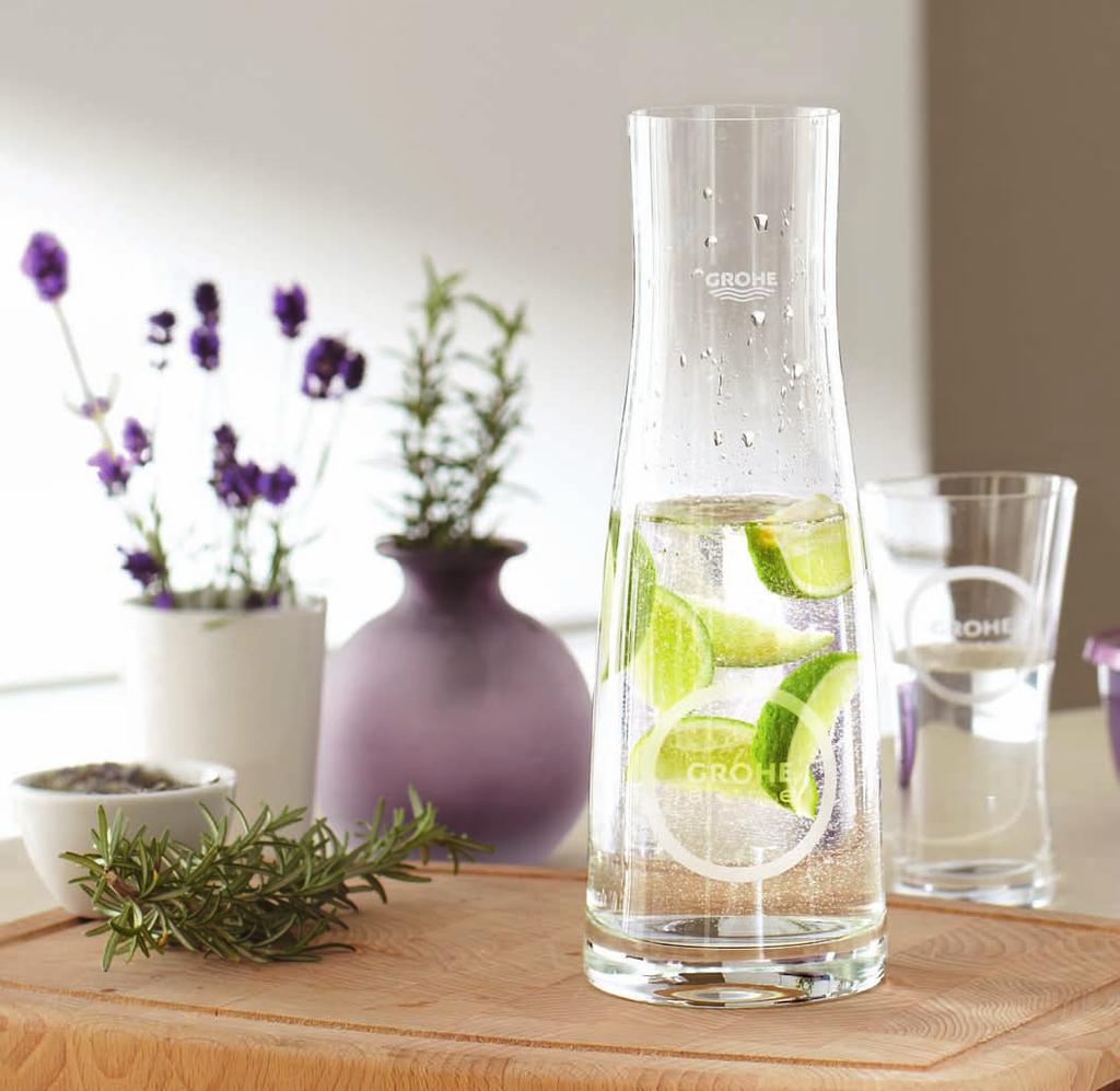 BLuE ACCESSORIES Make the most of having delicious chilled, filtered water on tap with our range of Blue Accessories.