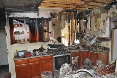COOKING FIRES ARE THE #1 CAUSE OF HOME FIRES Do Not Let Your Dinner Turn Into This!