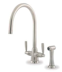 4485 Sink Mixer with Lever and Rinse OBERON 4866 sink mixer with C spout and rinse metis 4480 Sink Mixer