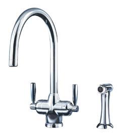 with Filtration, U Spout and Rinse metis 1480 Sink Mixer with Filtration and Lever metis 1580 Sink Mixer with
