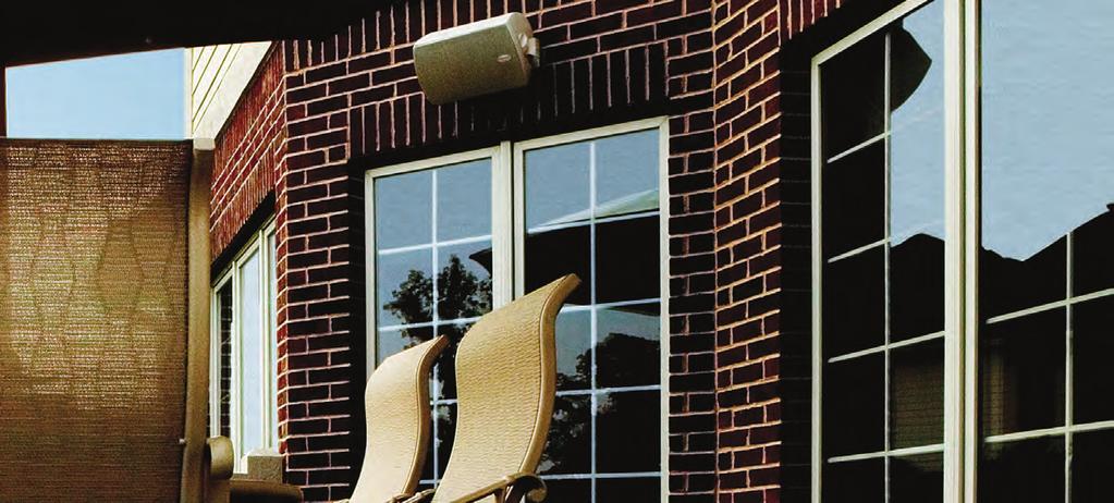 OUTDOOR SPEAKERS The Klipsch all-weather series is designed for those who expect great sound in the great outdoors.