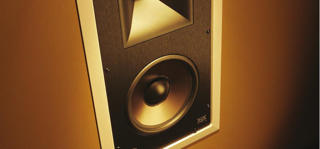 IN-WALL SPEAKERS Whether for home theater or stereo music applications,