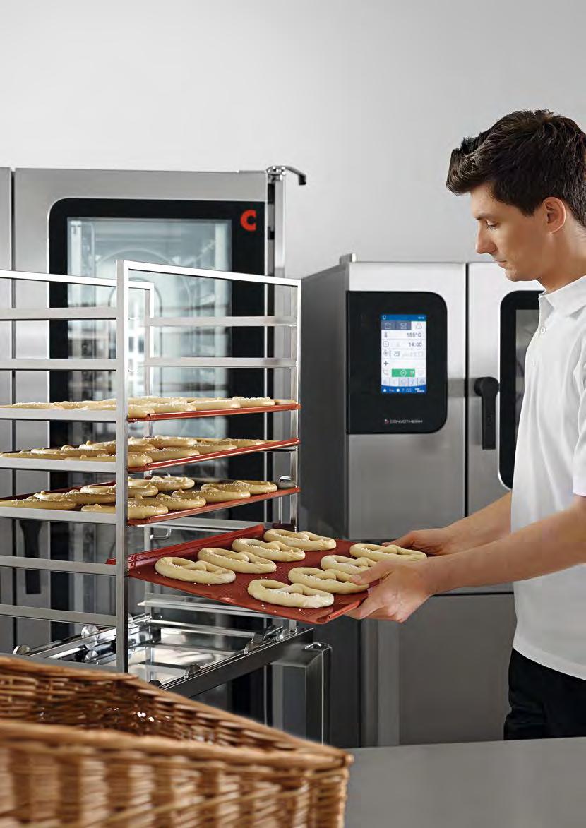 All unit sizes share the same logical and intuitive system of operation: a real plus in an often hectic daily life of catering.
