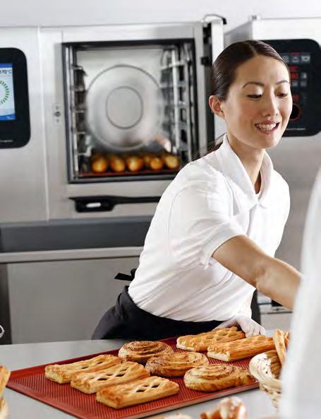 Convotherm 4 Designed around you Your baking benefits: The BakePro function, which is part of the ACS+ (Advanced Closed System+) convection mode, is the easy way to produce high-quality fresh and