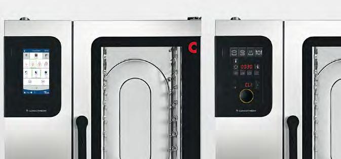 This delivers an ideal, constant environment in the cooking chamber for all baked products, from Danish pastries through baguettes and croissants to bread and much more whether fresh, frozen,
