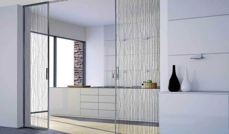 Sliding doors with and without frame Sliding walls with and without frame SLIDING DOORS AND WALLS INDOOR «MODULATE SPACES, OPEN AND CLOSE AREAS EASILY AND PRECISELY, WHENEVER