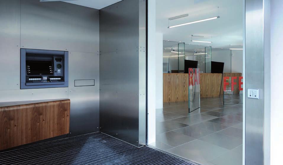 Automatic sliding doors with one or two leaves or of telescopic design Automatic sliding fire-resistant doors Automatic hinged or revolving doors Sliding and folding doors with wood panelling and