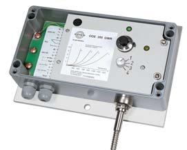 Fibre-optic amplifier Series ODE Contactless measurement of temperature Measuring-range 300...000 C nalog output.
